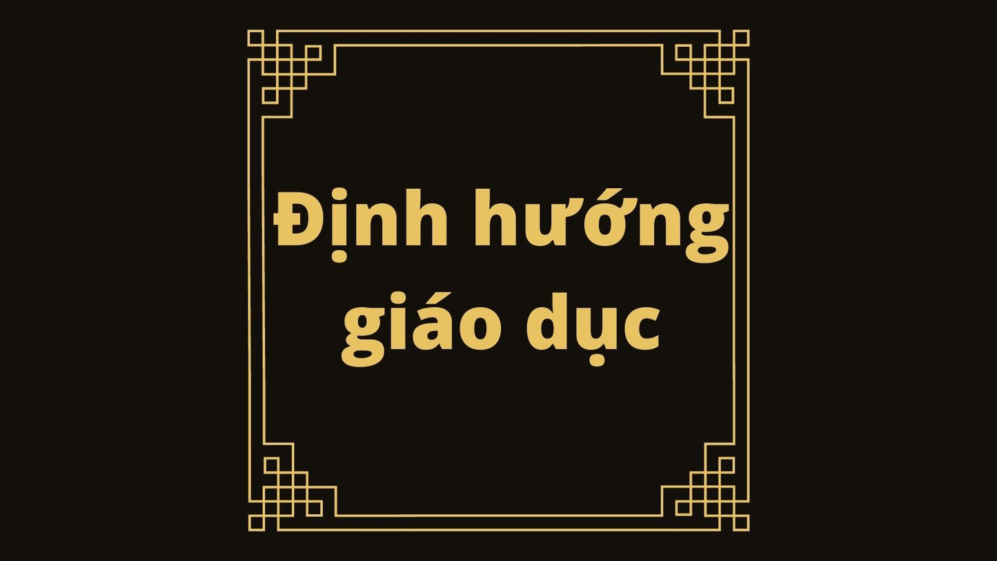07 Định hướng giáo dục nghề nghiệp
