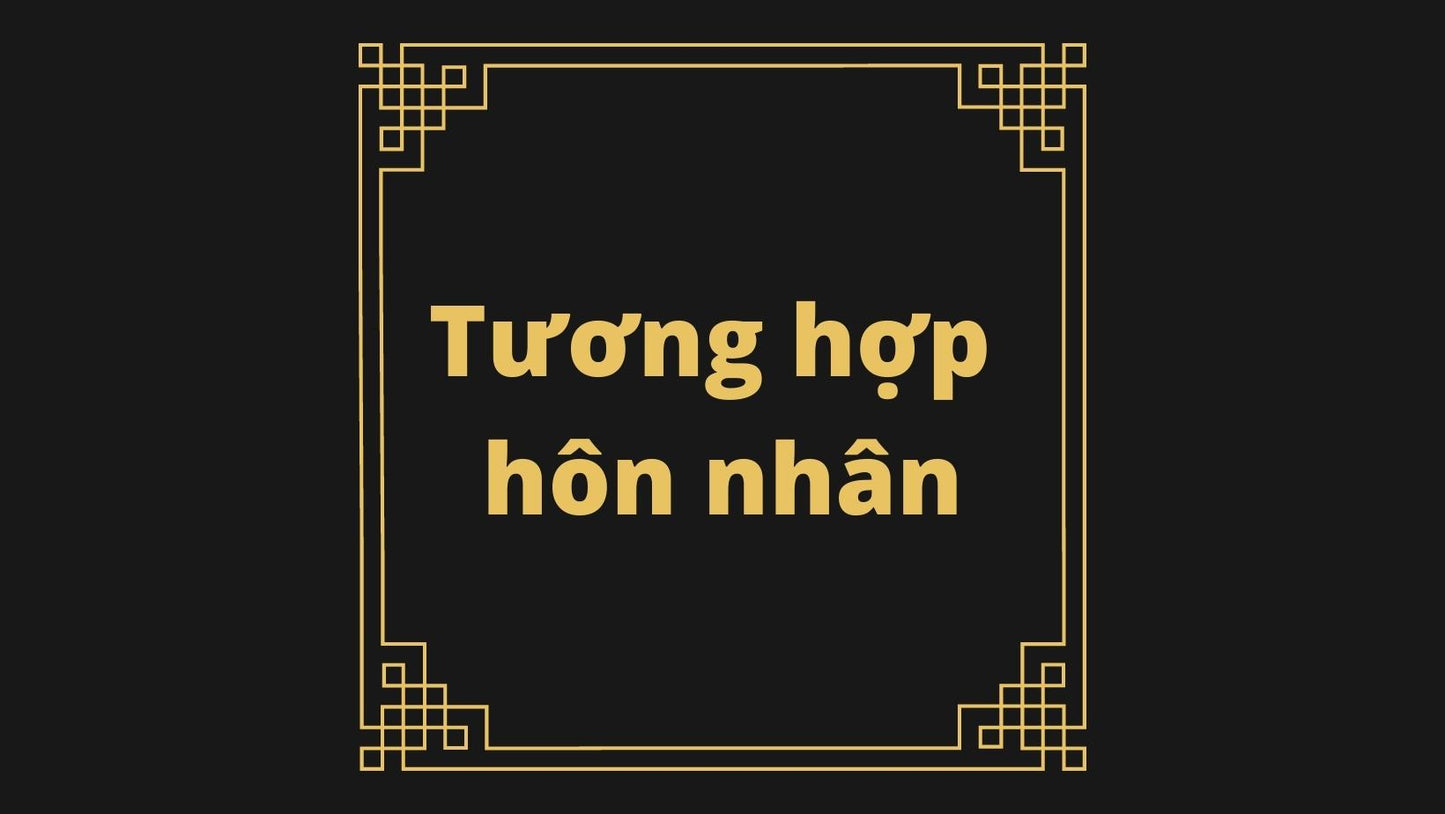 04 Tương hợp hôn nhân (chỉ đánh giá sau khi có đăng kí kết hôn)