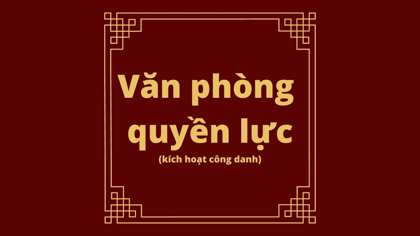 18 Văn phòng quyền lực